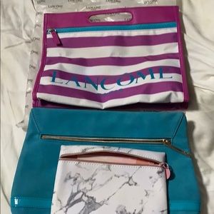 3/$20 - Lot of 3 Lancôme and Ipsy makeup bags